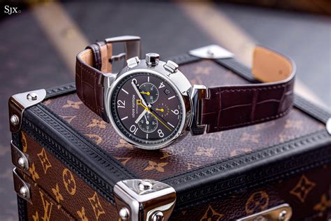 louis vuitton tambour|louis vuitton tambour chronograph watch.